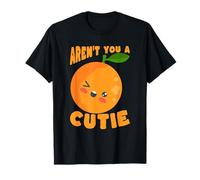 Aren't You A Cutie Kawaii Naranja Frutas Cítricos Camiseta
