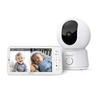 ARENTI AINanny B2 Kit Vigilabebés Full HD con Pantalla LCD de 5 Pulgadas, cámara, Giro e inclinación con Seguimiento automático