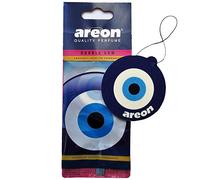 AREON Ambientador Coche Aire Bubble Gum Blue Eye Chicle Hogar para Casa Perfume Olor Original De Colgar Colgante Retrovisor Amuleto Oriental Nazar Oficina Cartón 2D (Pack de 1)