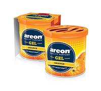 AREON Ambientador de gel CAN para coche, ambientador para coche, color naranja