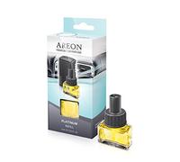 AREON Ambientador para coche de platino, recambio para botella de perfume, difusor de vidrio líquido, 8 ml, paquete de 1