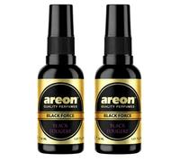 Areon Black Force - Perfume en aerosol de calidad Black FOUGERE, 30 ml