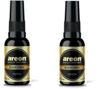 Areon Black Force SILVER - Perfume en aerosol de calidad, 30 ml