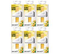 Areon Clima Fresh Ambientador Dulce Vainilla Casa Aire Acondicionado Original Olor Amarillo Hogar Salón Oficina Tienda (Sweet Vanilla Pack de 1)
