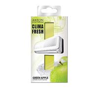 Areon Clima Fresh Ambientador Manzana Verde Casa Aire Acondicionado Olor Fruit Original Perfume Hogar Salón Habitación Oficina Tienda Duradero Moderno ( Green Apple Pack de 1