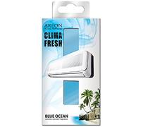 Areon Clima Fresh Ambientador Océano Azul Casa Aire Acondicionado Original Perfume Hogar Salón Habitación Oficina Tienda Duradero Moderno Olor ( Blue Ocean Pack de 3 )