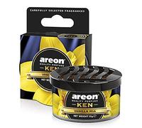 Areon Fresco Ambientador Hogar Vainilla Mia Coche Casa Aire Olor Dulce Lata Debajo Asiento Perfume Original Azul 3D ( Vanilla Mia Pack de 1 )