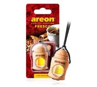 Areon Fresco Ambientador Olor Café Coche Colgante Negro (Pack de 10)