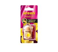 Areon Fresco Ambientador Vainilla Bubblegum Chicle Coche Perfume Casa Olor Liquido Botella Madera Colgante Rojo Oficina 3D 4ml ( Vanilla Bubble Pack de 1 )