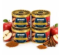 AREON Ken 1.23 oz. Ambientador para Coche en Lata (4 Unidades)