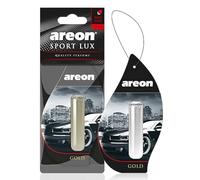 Areon Ambientador líquido coche Oro Mini colgante 3D negro 5 ml (Gold Pack de 1)