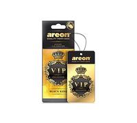 AREON LUXURY - Tarjeta de perfume para coche, diseño VIP, color negro