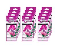 AREON MON MA19 Adornos colgantes de papel de larga duracin para el coche o el hogar. El mejor ambientador para coche con aroma a lila. Paquete d