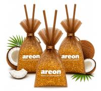 Areon Pearls I Car & Home - Ambientadores para colgar (3 unidades), diseño de coco