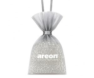 AREON Pearls Lux Platinum - Ambientador de aire (3 unidades), perlas de perfume de primera calidad para coche, hogar, oficina, fragancia de larga duración, eliminador de olores, ambientador de lujo
