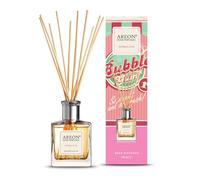 Areon Reed Difusor/Bubble Gum / 150 ml / 1 Paquete/Perfume para el hogar o la Oficina - Aroma de Larga duración - Kit de Varillas para difusor