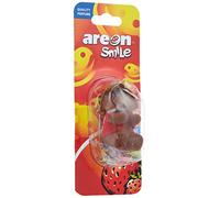 Areon Smile Ambientador de Aire del Coche Gracioso 3D Red Devil Black Crystal (Diablo Rojo Cristal Negro) (1)