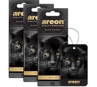 AREON WILD - Ambientador colgante para automóvil, lindo y divertido para el hogar y la oficina, perfume de colonia premium con fragancias naturales, aroma de larga duración, fresco y lujoso, diseño