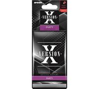 AREON X ambientador coche vainilla espejo retrovisor ahorcado negro 2D (Vanilla Lote de 10)