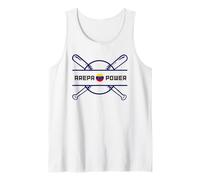 Arepa Power Baseball Venezuela - Camiseta de Regalo Camiseta sin Mangas
