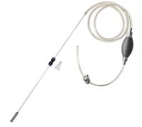 AREPK Limpiador de peceras de 10 galones y sifón cambiador de agua de acuario con un tubo de agua más delgado. Perfecto para limpiar peceras pequeñas, aspiradora de grava para kit de acuario