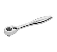 ARES 42068 - Trinquete de 120 dientes de accionamiento de 1/4 pulgadas - Arco oscilante de 3 grados - Mecanismo de trinquete reversible - Mango ergonómico y estructura de engranaje profesional