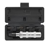 ARES 70006 | Destornillador de impacto reversible manual de 3/8 pulgadas | Cabezal plano 5/16 pulgadas, 3/8 pulgadas y Phillips #2, 3 brocas para aplicaciones más comunes | desenganchar cierres oxidados o pernos congelados