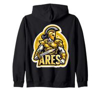 Ares Antiguo Dios de la Guerra Griega Mitología Mito Amante Fan Mítico Sudadera con Capucha