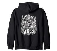 Ares Dios del Guerrero Espartano Mito Leyenda Sudadera con Capucha