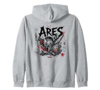 Ares Dios del Yelmo Espartano Antigua Batalla Sudadera con Capucha
