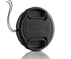 Ares Foto® 58mm Tapa de la Lente • Tapa de Objetivo • Lens Cap con resortes Extra Fuertes para un Agarre Firme para Canon Sony Nikon Sigma Tamron Olympus Fujifilm Samsung Leica Pentax