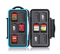 Ares Foto Caja de Protección para 12 Juegos de Nintendo Switch • Bolsa de Viaje • Estuche Protector • Caja Fuerte para Tarjetas • Estuche Cartuchos