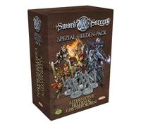 Ares Games, Sword & Sorcery: Las Crónicas Antiguas - Héroes alternativos y Formas de Fantasmas, Expansión de héroes Especiales, Juego de Expertos, 1-5 Jugadores, A Partir de 13 años, 30-150 Minutos,