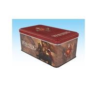 Ares Games War of the Ring The Card Game - Caja y fundas para tarjetas de sombra (versión Red Bannerman)