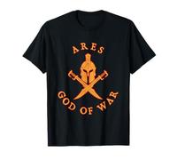 Ares God of War Mitología Griega Guerrero Casco Espartano Camiseta