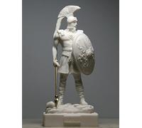 ARES Mars God of War Alabastro Figura de alabastro escultura hecha a mano 18 cm