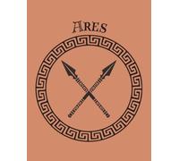 Ares Sketchbook | Greek Mythology Drawing Journal | 8.5x11 250 pages drawing, writing, character development
