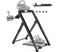 ARES WING Soporte plegable para volante de Sim Racing | COMPATIBILIDAD AMPLIA: Compatible con Logitech G29, G920, G923, Fanatec, Thrustmaster, Moza y Simagic