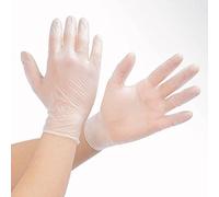 Areso Guantes Vinilo Sin Polvo Talla M 100 Unidades, Guantes De Vinilo Sin Polvo, Guantes Vinilo Sin Látex Sin Polvo, Guantes Vinilo Transparentes, Guantes Desechables Talla M, S, L, XL (1000, M)