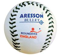 Aresson Rounders de bala Inglaterra Juego piel Competition Match Ball Blanco