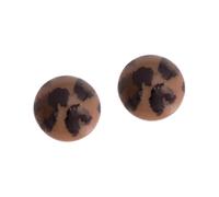 Aretes de acrílico con patrón Diseños livianos Accesorios para las orejas Uso durante todo día Accesorios de Aretes con estampado de leopardo versátiles
