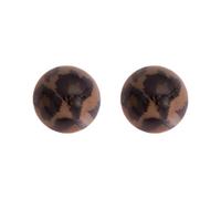 Aretes de acrílico con patrón Diseños livianos Accesorios para las orejas Uso durante todo día Accesorios de Aretes con estampado de leopardo versátiles