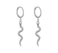 Aretes de Serpiente Pendientes de Aleación de Estilo Punk Pendientes de Joyería Animal para Mujeres Hombres Damas (Oro)