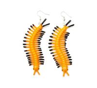 Aretesciempies pendientesnaturaleza animal de insectos forestales Halloween Horror Bunt - Mejoyería pendientesmanera hecha a mano