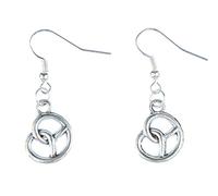 Aretespretzel pendientes Wiesn Oktoberfest - joyería hecha a mano de manera I de mini pretzels pta - pta pendientes