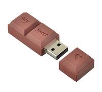 AreTop [Paquete de 50] Unidades flash USB 2.0 - Disco Giratorio de almacenamiento para computadora portátil / PC / automóvil (5 colores) [chocolate - 16 GB]
