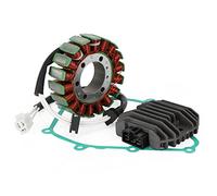 Areyourshop Estator de bobina magnética + regulador de voltaje rectificador + junta Assy 5EB-81410-00-00 para Ya-ma-ha YZF-R6 YZF R6 1999-2002