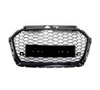 Areyourshop Honeycomb Mesh Front Bumper Grille Apto para Audi A3 8V 2017-2019 RS3 Style Black