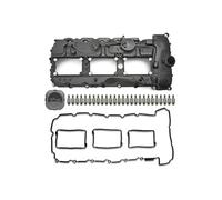 Areyourshop Valve Cover w/Gasket+Cap 11127570292 Apto para BMW N55 135i 335i 535i 640i 740i