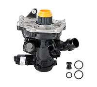 Areyourshop Water Pump Thermostat Housing Assembly Apto para VW Golf GTI Apto para Audi A3 A4 06L121111H